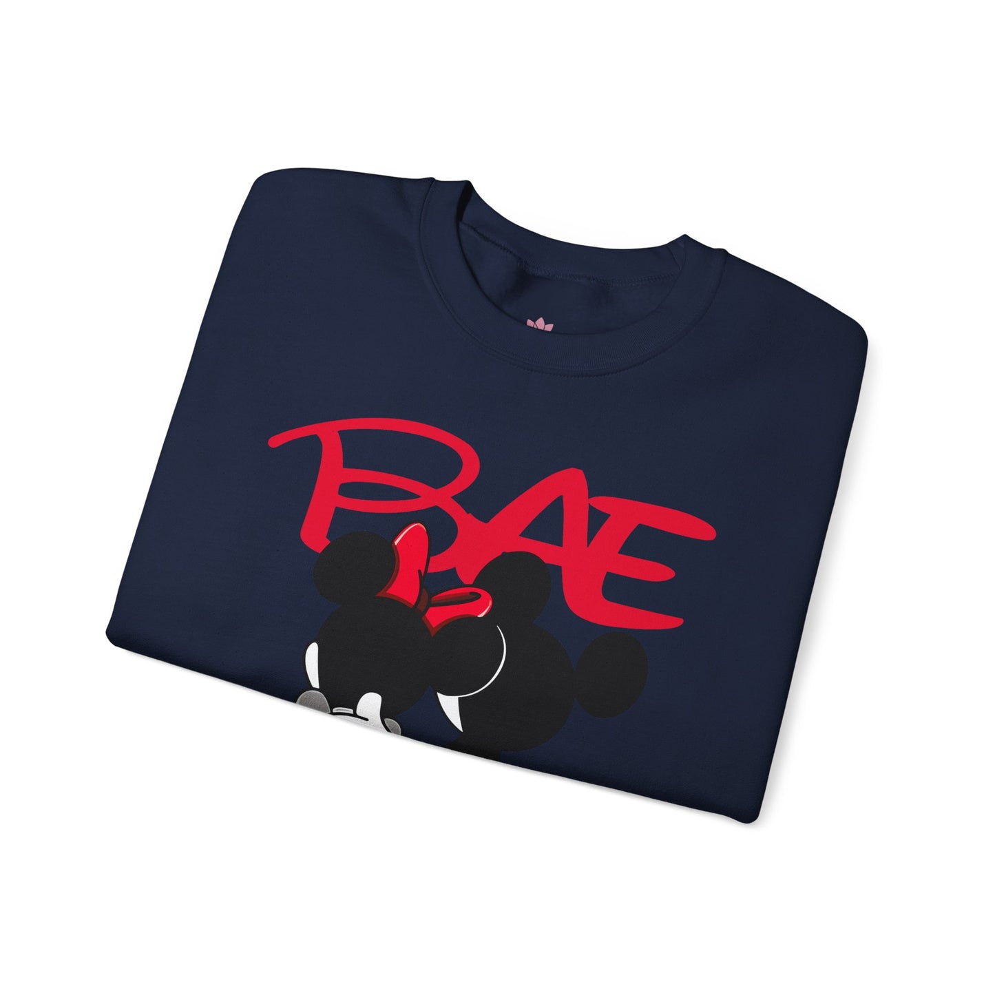 BAE Minnie Graphic Crewneck Sweatshirt – Cute Retro Cartoon Pullover
