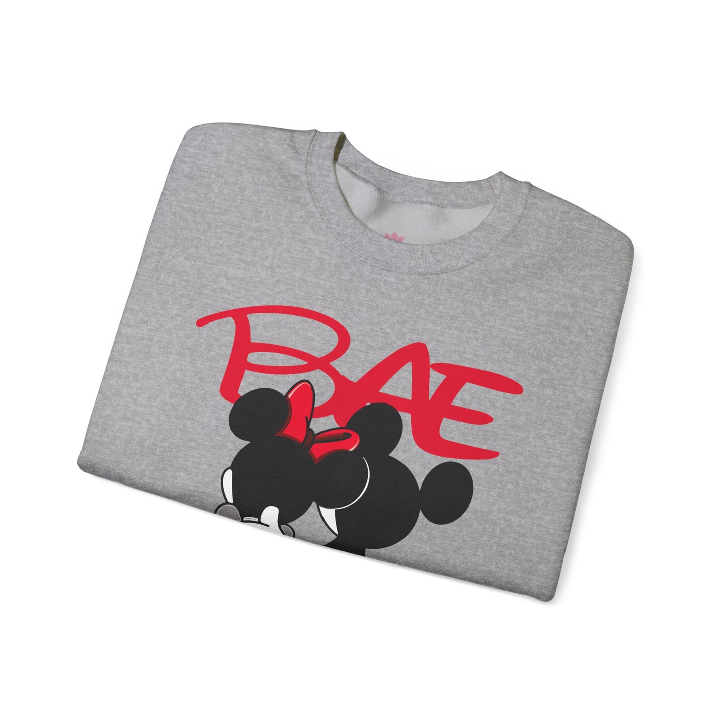 BAE Minnie Graphic Crewneck Sweatshirt – Cute Retro Cartoon Pullover