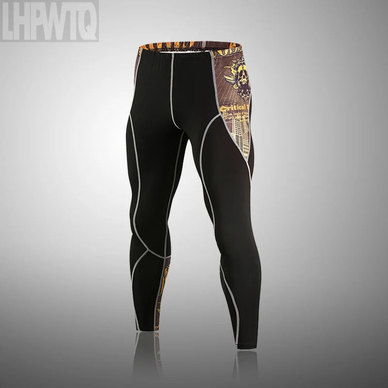 Men's Ski Thermal Underwear Set Motorcycle 4 Seasons Skiing Warm Base Layers Sportwear Tight Long shirt & Tops Set Clothing