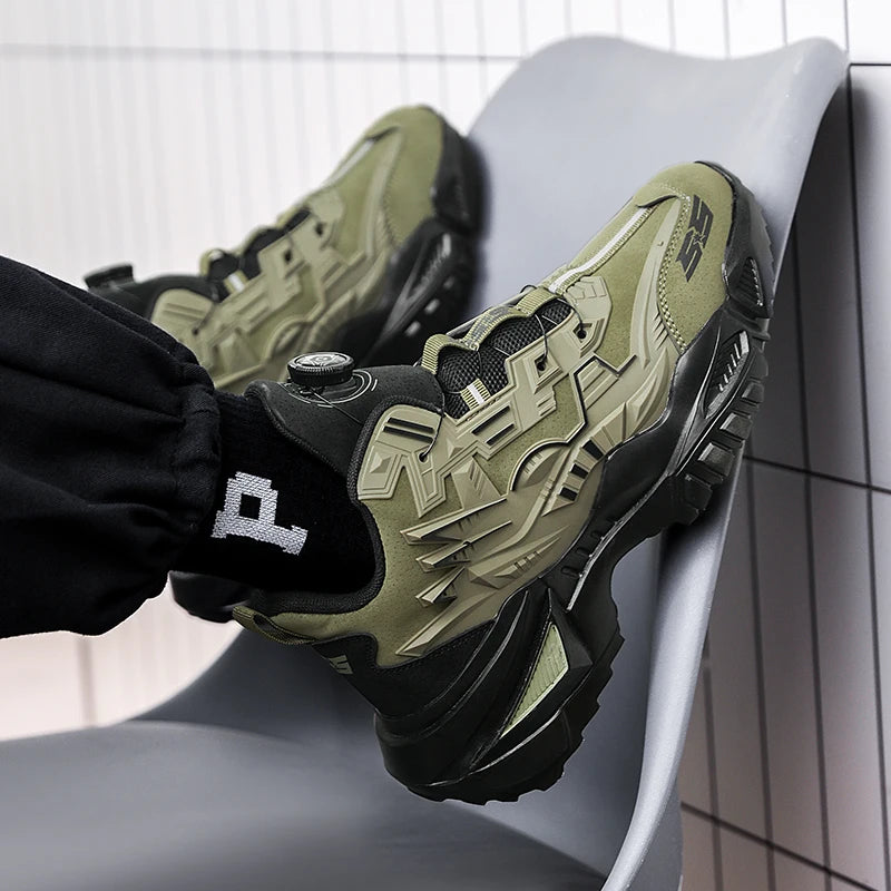 Fashion Chunky Sneakers for Men Comfortable 2025 New Man Casual Shoe Outdoor Anti Skid Male Vulcanize Shoes Tennis Thick Sole 44